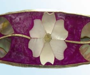 Inlaid Mother-of-Pearl Barrette
